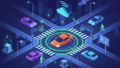 connected cars using V2X technology