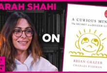 A Curious Mind by Brian Grazer discussed by Sarah Shahi on Books That Changed My Life