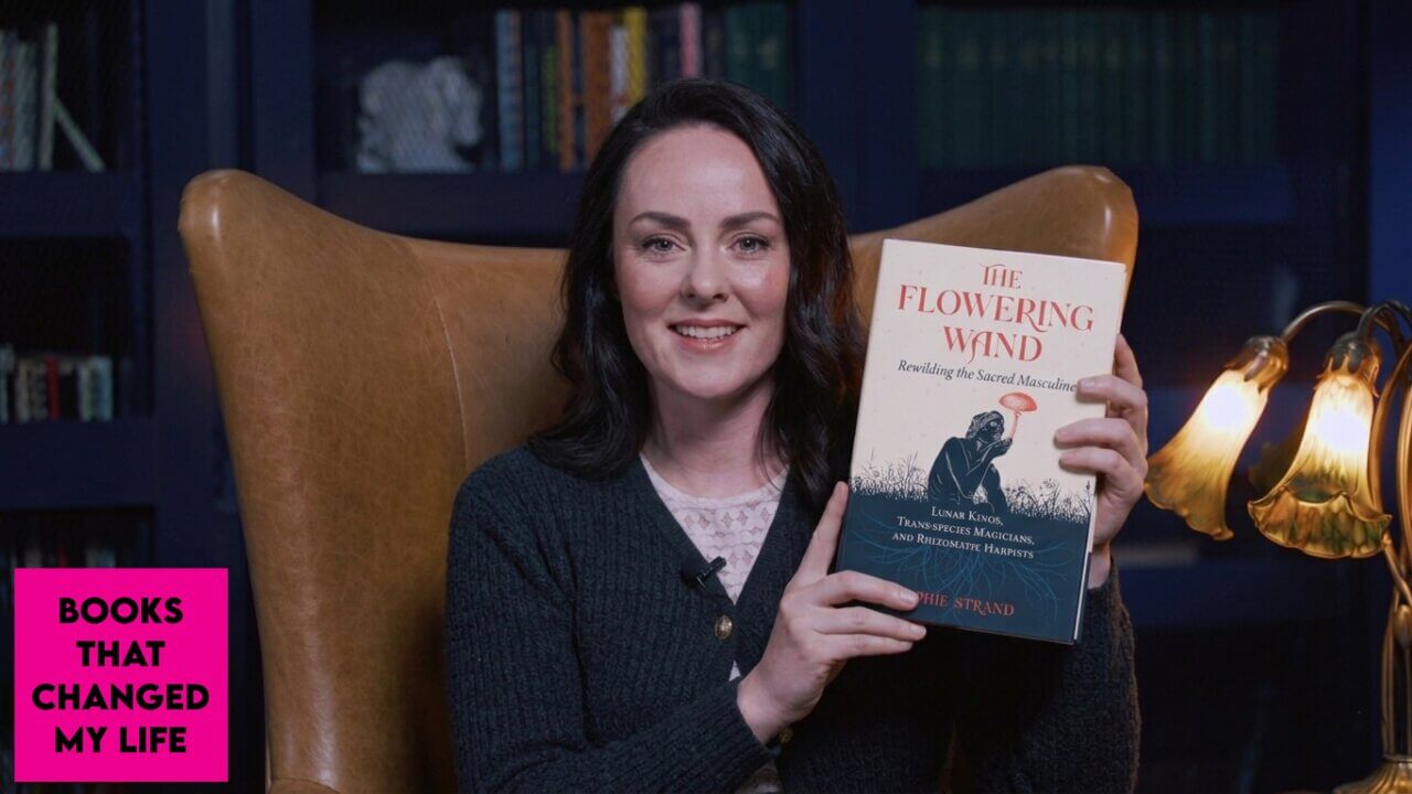 Jena Malone discussing The Flowering Wand by Sophie Strand on Books That Changed My Life