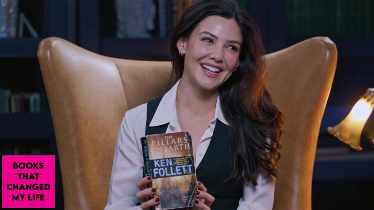 actress Danielle Campbell reflecting on resilience power and human nature through Ken Follett's epic novel
