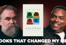 actor Sean Ringgold reflecting on growth transitions and purpose through Jim Rohn's personal development classic