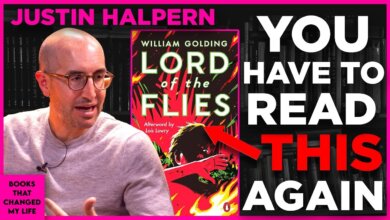 writer Justin Halpern reflecting on masculinity power and disguised truth through William Golding's classic novel