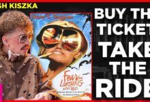 Josh Kiszka discussing Fear and Loathing in Las Vegas by Hunter S. Thompson